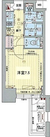 栄駅 徒歩11分 9階の物件間取画像